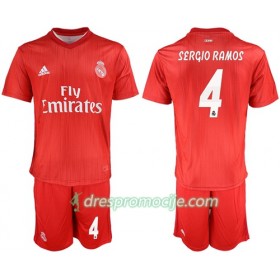 Real Madrid Dres Sergio Ramos 4 Dječji Treći 2018/19 Kratkih Rukava